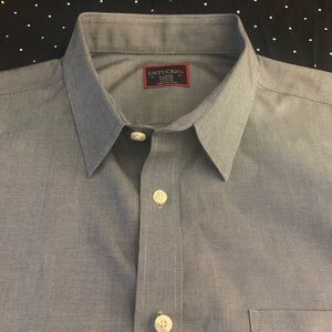 UNTUCKit LS Wrinkle Free 100% Cotton Solid Grey Shirt